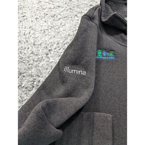 The North Face Jacket Women Medium Black Embroidered Normcore Full Zip Outdoor - Picture 4 of 8